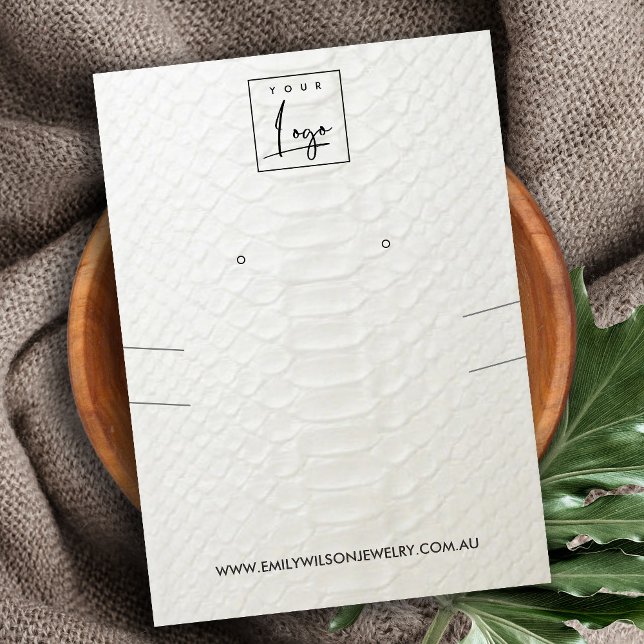 TARJETA DE VISITA PANTALLA DE GANANCIAS DE CUERO BLANCO TEXTURA (Subido por el creador)