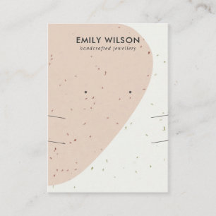 TARJETA DE VISITA PANTALLA DE GANANCIAS DE LA OLA DE PAZ CERAMICA LA