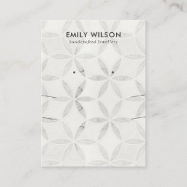 TARJETA DE VISITA PANTALLA DE GANANCIAS DE LARGO NECESARIO DE LA FLO