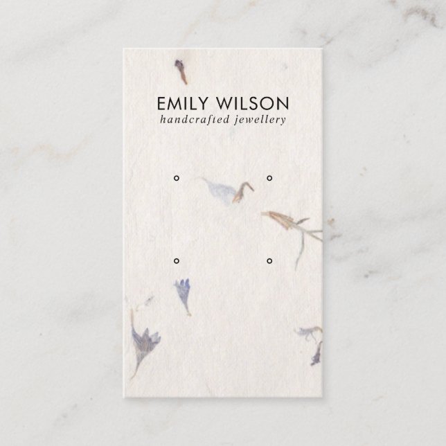 TARJETA DE VISITA PANTALLA DE GANANCIAS DEL DOCUMENTO 2 DE MAUVE PET (Anverso)