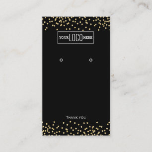 Tarjeta De Visita Pantalla de ingresos con logotipo comercial de Pur