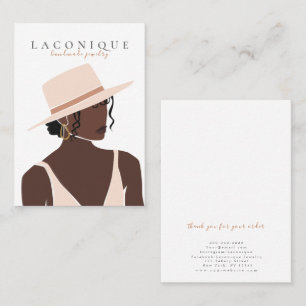 Tarjeta De Visita Pantalla de joyas   Retratos Chicas   Abstract Bus