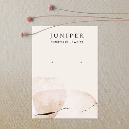 Tarjeta De Visita Pantalla de joyería de color de agua artística