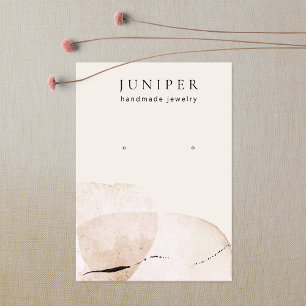 Tarjeta De Visita Pantalla de joyería de color de agua artística