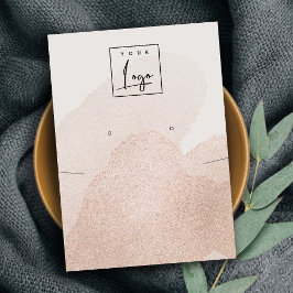 Tarjeta De Visita Pantalla de logotipo de ganancia de collar de Purp