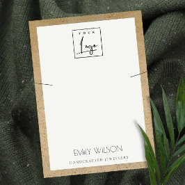 TARJETA DE VISITA PANTALLA DE LOGOTIPO DE LOGO DE LA FRONTERA DE TEX