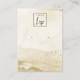 Tarjeta De Visita Pantalla de logotipo de reposacabezas de color ama