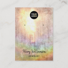 Tarjeta De Visita Pantalla de rotación de nitidez de arcoiris del Pa