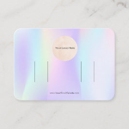 Tarjeta De Visita Pantalla del clip del pelo de doble reverso del lo