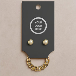 Tarjeta De Visita Pantalla minimalista de rodaje de joyas modernas d