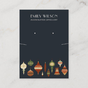 TARJETA DE VISITA PANTALLA NAVY NRISTMAS ORNAMENT NECKLACE BUSCAR