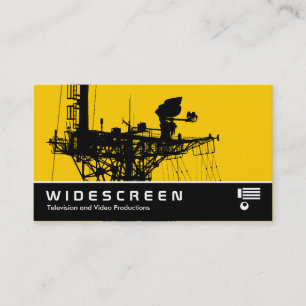 Tarjeta De Visita Pantalla panorámica 0480 - Mastil de radar - Ámbar
