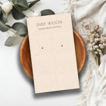 Pantalla Rubor Pink Ceramic Texamic Earring Stud