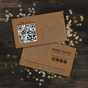Tarjeta De Visita Papel cosechado de cartón para naves