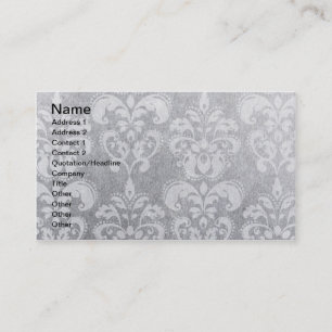 Tarjeta De Visita Papel de fondo gris