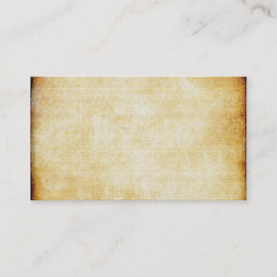 Tarjeta De Visita Papel de pergamino del fondo el