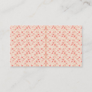 Tarjeta De Visita Papel de regalo con un patrón repetitivo de rojo, 