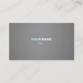 Tarjeta De Visita Papel del platino