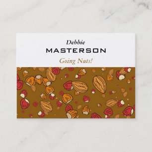Tarjeta De Visita Papel pintado de nuez