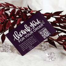 Paquete de agradecimiento al cliente Insertar Cupó