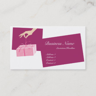 Tarjeta De Visita Paquete/tarjeta de presentación