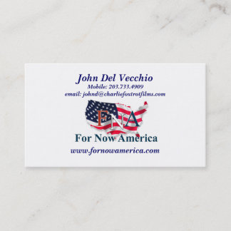 Tarjeta De Visita Para ahora América Juan Del Vecchio