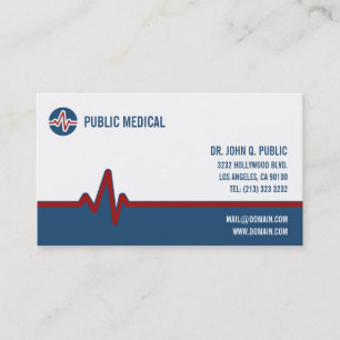 Tarjeta de visita para atención médica #CustomBen2