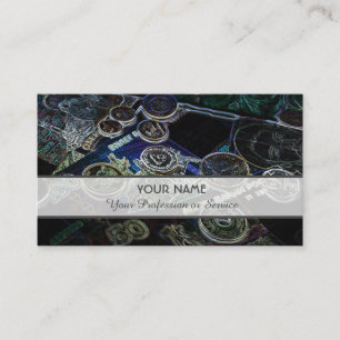 Tarjeta De Visita Para banqueros profesionales o expertos financiero