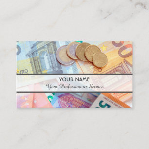 Tarjeta De Visita Para banqueros profesionales o expertos financiero