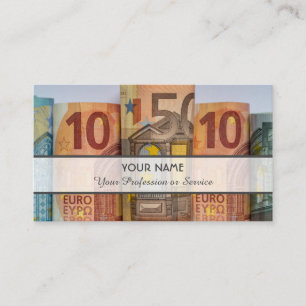 Tarjeta De Visita Para banqueros profesionales o expertos financiero