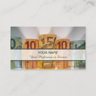 Tarjeta De Visita Para banqueros profesionales o expertos financiero