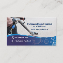 Tarjeta de visita para Cleaning Carpet Company