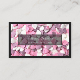 Tarjeta De Visita Para deliciosos dulces, panadería y pastelería