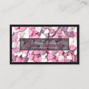 Tarjeta De Visita Para deliciosos dulces, panadería y pastelería