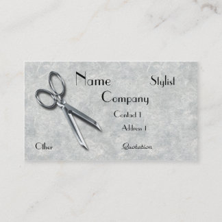 Tarjeta de visita para el Hairstylist