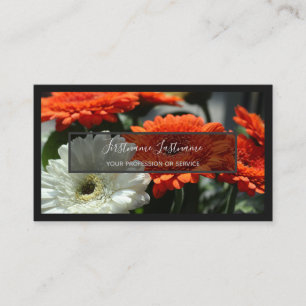 Tarjeta De Visita Para expertos en floristería y floristas profesion