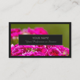 Tarjeta De Visita Para expertos en floristería y negocios de florist