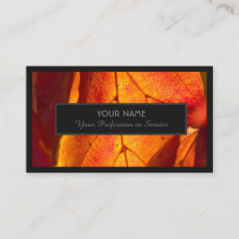 Tarjeta De Visita Para expertos en jardín y negocios de diseñadores