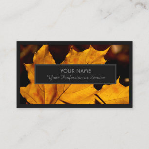 Tarjeta De Visita Para expertos en jardines y diseñadores naturales