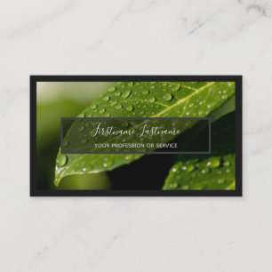 Tarjeta De Visita Para expertos florales y busin floristas profesion