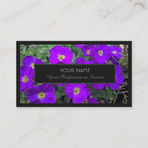 Tarjeta De Visita Para expertos florales y busin floristas profesion