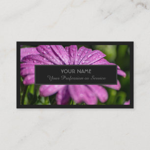 Tarjeta De Visita Para expertos florales y busin floristas profesion