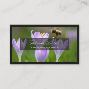 Tarjeta De Visita Para expertos florales y busin floristas profesion