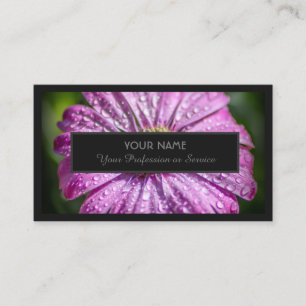 Tarjeta De Visita Para expertos florales y floristas profesionales