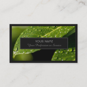 Tarjeta De Visita Para expertos florales y floristas profesionales