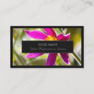 Tarjeta De Visita Para expertos florales y floristas profesionales