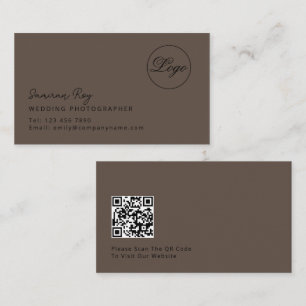 Tarjeta de visita para fotógrafo Boda de marca per