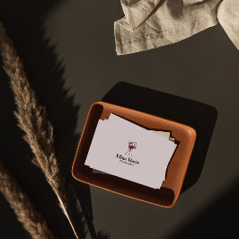 Tarjeta de visita para fotógrafo moderno