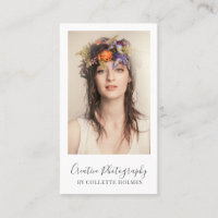 Tarjeta de visita para fotógrafos