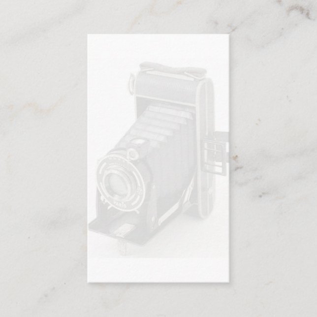 Tarjeta de visita para fotógrafos (Anverso)
